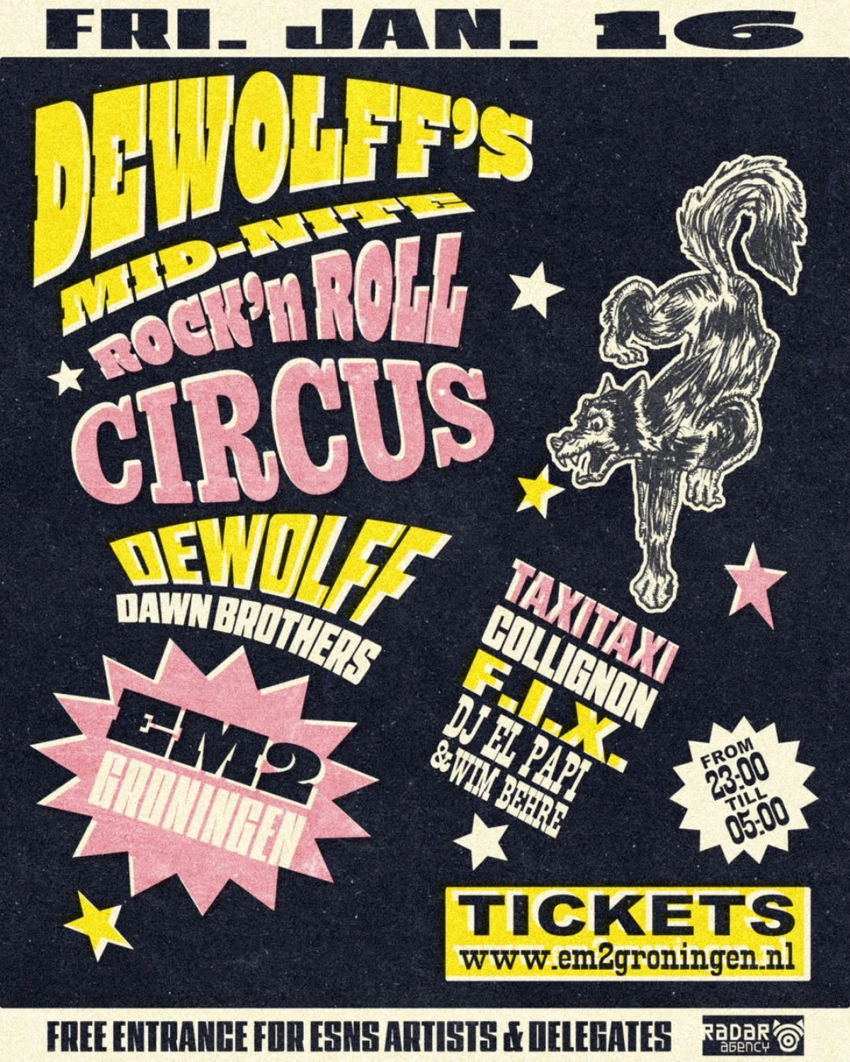 DeWolff’s Mid-Nite Rock & Roll Circus